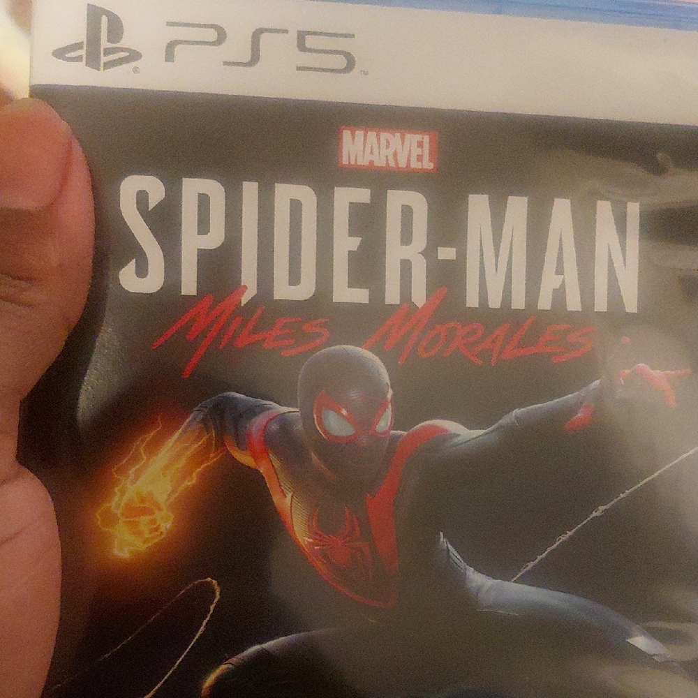 Sony PS5 Spider-Man: Miles Morales - Black and Red